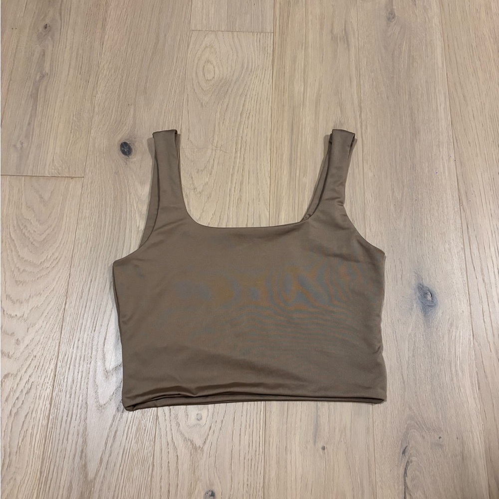 Chic Brown Crop Top for Women